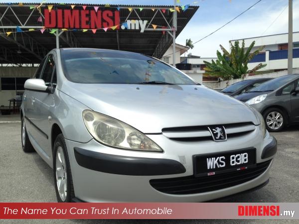 sell Peugeot 307 2003 1.6 CC for RM 6900.00 -- dimensi.my