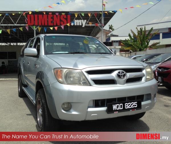 sell Toyota Hilux 2007 2.5 CC for RM 43900.00 -- dimensi.my