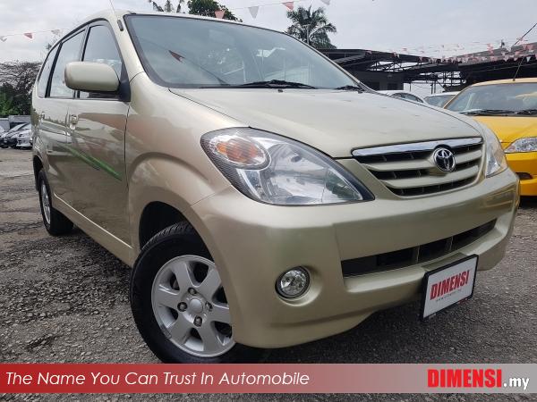 sell Toyota Avanza 2005 1.3 CC for RM 18800.00 -- dimensi.my