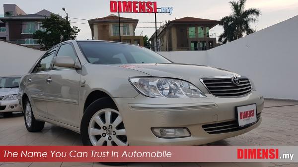 sell Toyota Camry 2002 2.4 CC for RM 19800.00 -- dimensi.my