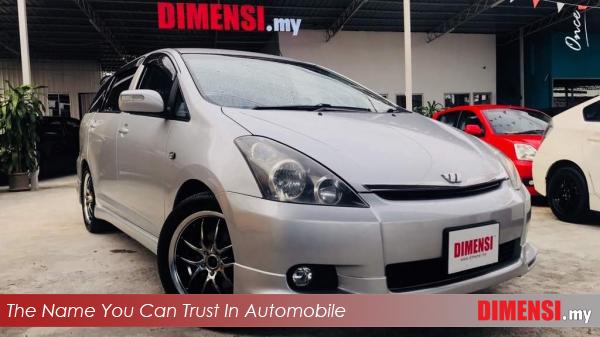 sell Toyota Wish 2004 1.8 CC for RM 39800.00 -- dimensi.my