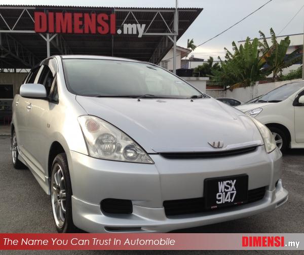 sell Toyota Wish 2004 1.8 CC for RM 41900.00 -- dimensi.my