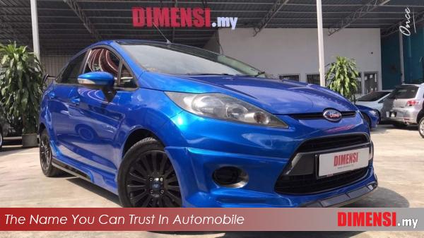 sell Ford Fiesta 2012 1.6 CC for RM 25800.00 -- dimensi.my