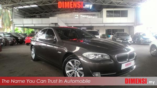 sell BMW 520i 2012 2.0 CC for RM 138800.00 -- dimensi.my