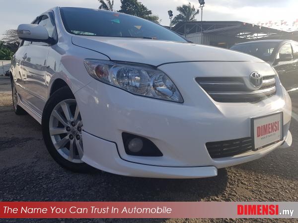 sell Toyota Altis 2009 1.8 CC for RM 42800.00 -- dimensi.my