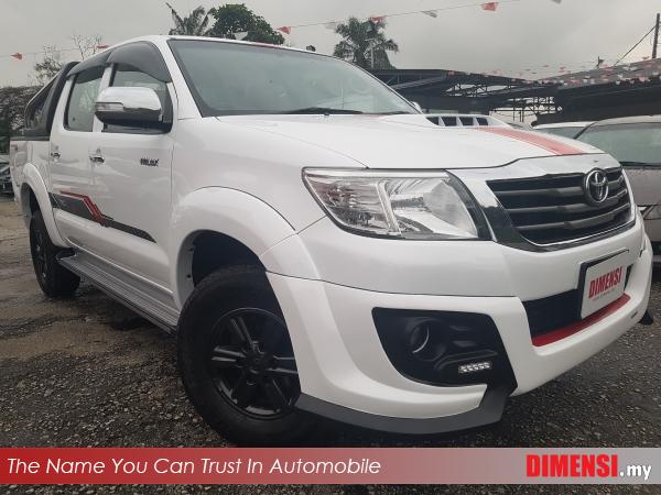 sell Toyota Hilux 2014 2.5 CC for RM 75800.00 -- dimensi.my