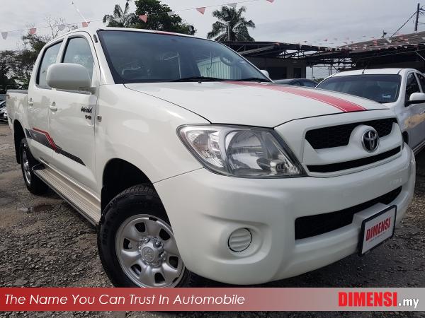 sell Toyota Hilux 2011 2.5 CC for RM 49800.00 -- dimensi.my