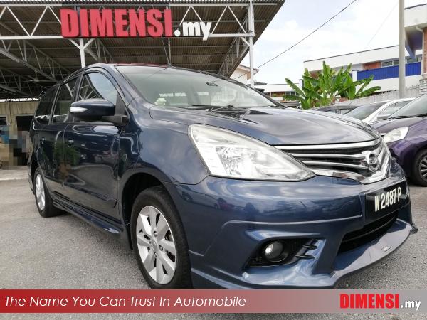 sell Nissan Grand Livina 2014 1.8 CC for RM 58900.00 -- dimensi.my