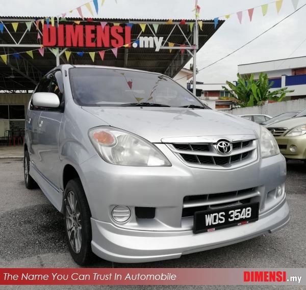 sell Toyota Avanza 2007 1.3 CC for RM 20900.00 -- dimensi.my