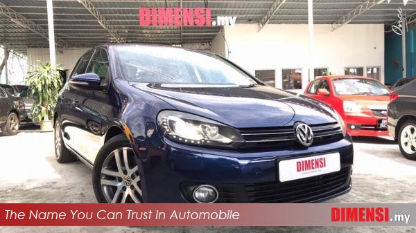 sell Volkswagen Golf 2011 1.4 CC for RM 47800.00 -- dimensi.my