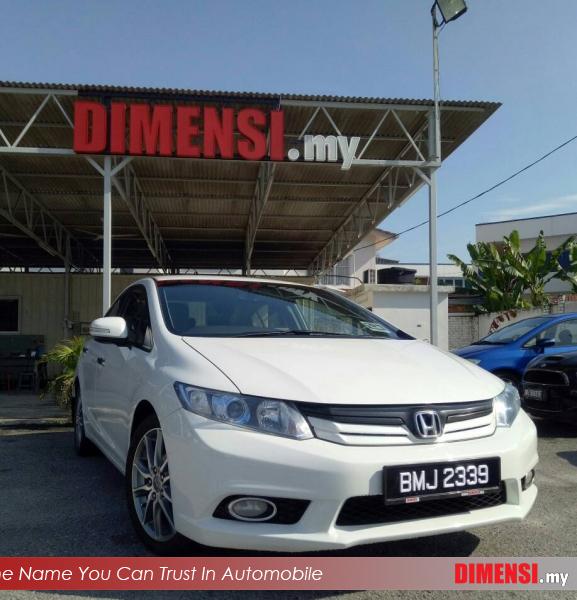 sell Honda Civic 2013 1.5 CC for RM 52900.00 -- dimensi.my