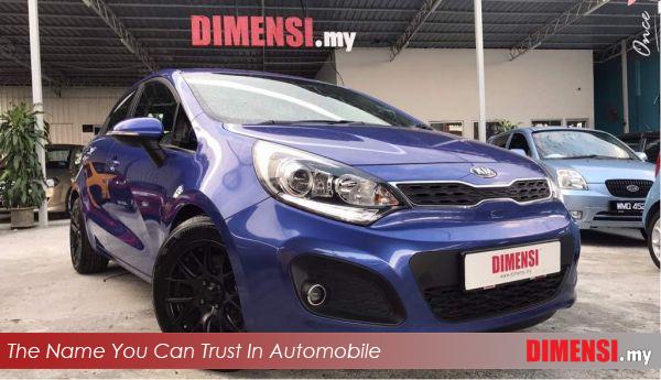 sell Kia Rio 2014 1.4 CC for RM 39800.00 -- dimensi.my