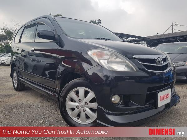 sell Toyota Avanza 2011 1.5 CC for RM 34800.00 -- dimensi.my