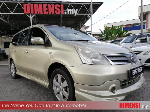 sell Nissan Grand Livina 2012 1.6 CC for RM 38900.00 -- dimensi.my