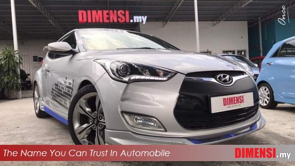 sell Hyundai Veloster 2013 1.6 CC for RM 62900.00 -- dimensi.my