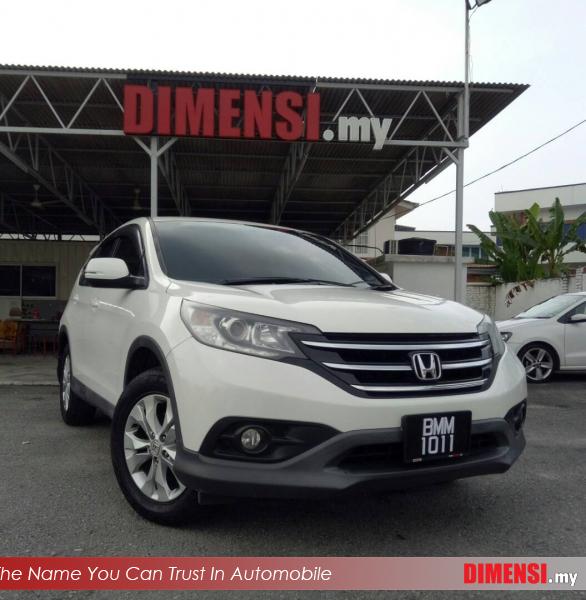 sell Honda CR-V 2014 2.0 CC for RM 88900.00 -- dimensi.my