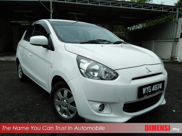 sell Mitsubishi Mirage 2013 1.2 CC for RM 28900.00 -- dimensi.my