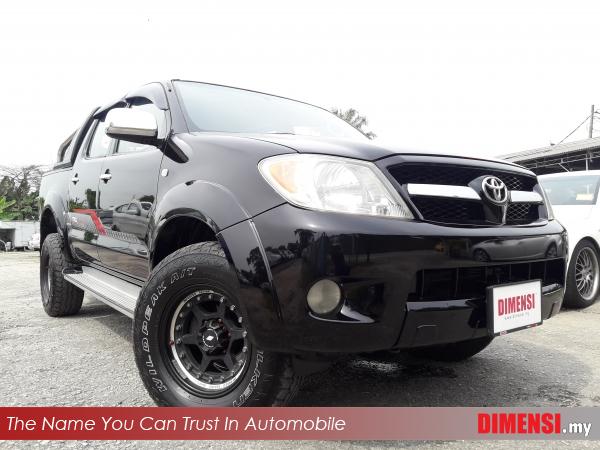 sell Toyota Hilux 2007 2.5 CC for RM 47800.00 -- dimensi.my