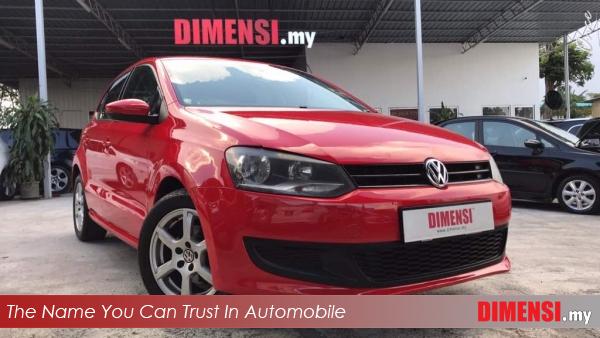 sell Volkswagen Polo 2011 1.2 CC for RM 32800.00 -- dimensi.my