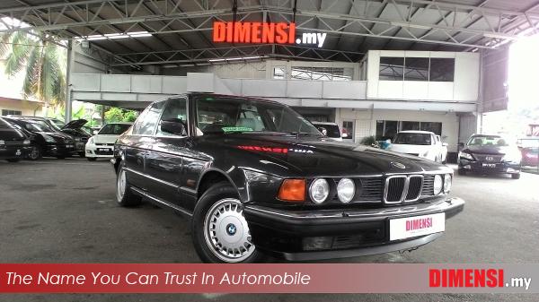 sell BMW 730i 1987 3.0 CC for RM 5900.00 -- dimensi.my