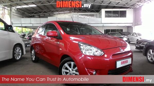 sell Mitsubishi Mirage 2013 1.2 CC for RM 29800.00 -- dimensi.my