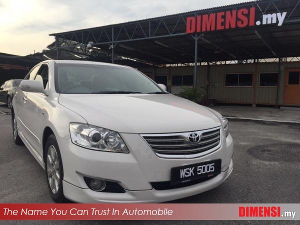 sell Toyota Camry 2009 2000 CC for RM 62900.00 -- dimensi.my