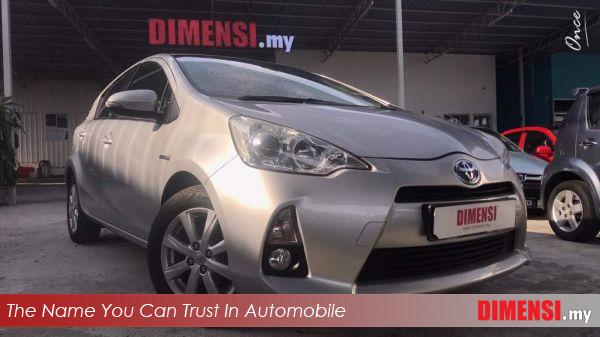 sell Toyota Prius c 2012 1.5 CC for RM 35800.00 -- dimensi.my