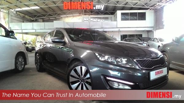 sell Kia Optima K5 2012 2.0 CC for RM 62800.00 -- dimensi.my