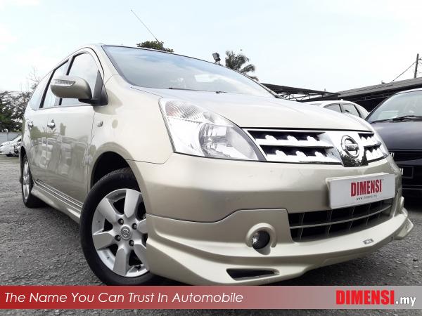 sell Nissan Grand Livina 2012 1.8 CC for RM 42800.00 -- dimensi.my