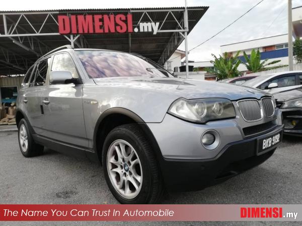 sell BMW X3 2007 2.5 CC for RM 39900.00 -- dimensi.my