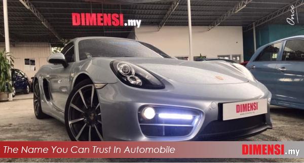sell Porsche Cayman 2014 2.7 CC for RM 279800.00 -- dimensi.my