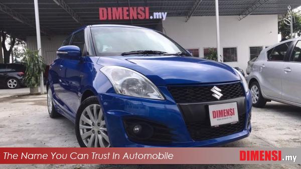 sell Suzuki Swift 2014 1.4 CC for RM 39800.00 -- dimensi.my