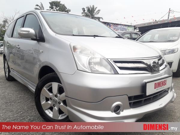 sell Nissan Grand Livina 2011 1.8 CC for RM 40800.00 -- dimensi.my