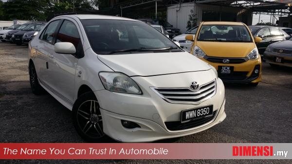 sell Toyota Vios 2012 1.5 CC for RM 43800.00 -- dimensi.my