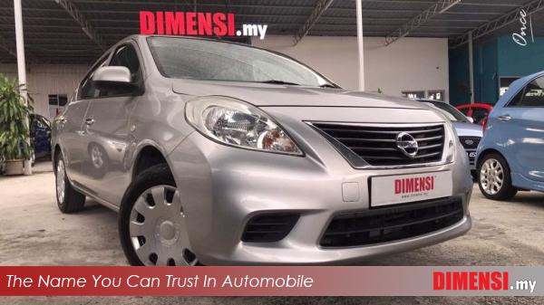sell Nissan Almera 2013 1.5 CC for RM 29800.00 -- dimensi.my