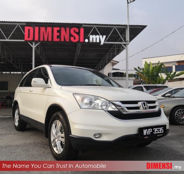 sell Honda CR-V 2011 2.0 CC for RM 55900.00 -- dimensi.my