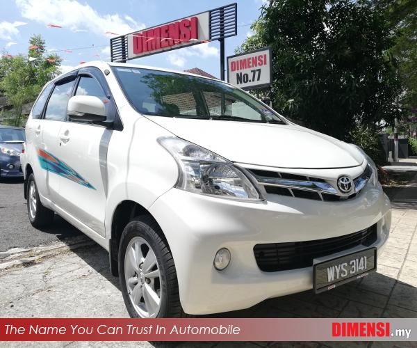 sell Toyota Avanza 2013 1.5 CC for RM 42900.00 -- dimensi.my