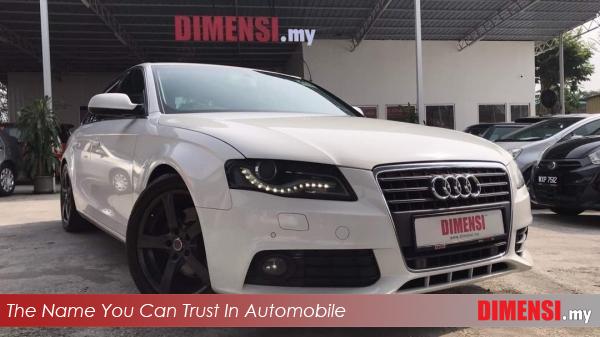sell Audi A4  2010 1.8 CC for RM 63900.00 -- dimensi.my