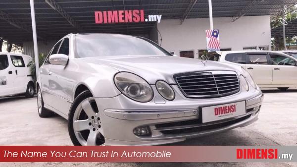 sell Mercedes Benz E280 2006 3.0 CC for RM 33800.00 -- dimensi.my