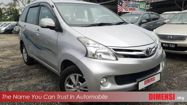 sell Toyota Avanza 2013 1.5 CC for RM 41800.00 -- dimensi.my