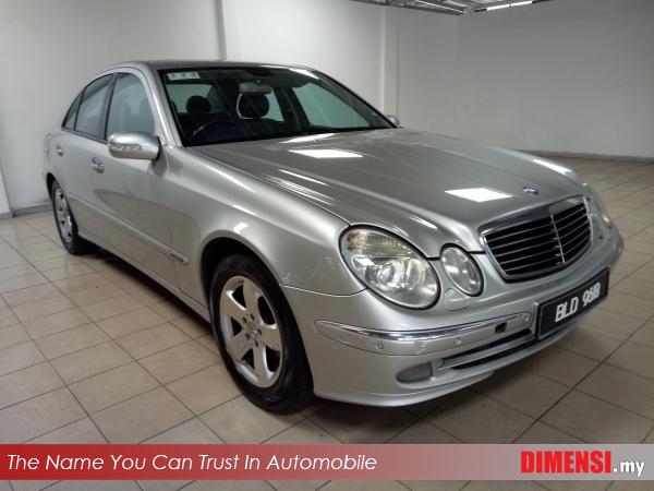 sell Mercedes Benz E270  2003 2.7 CC for RM 26800.00 -- dimensi.my