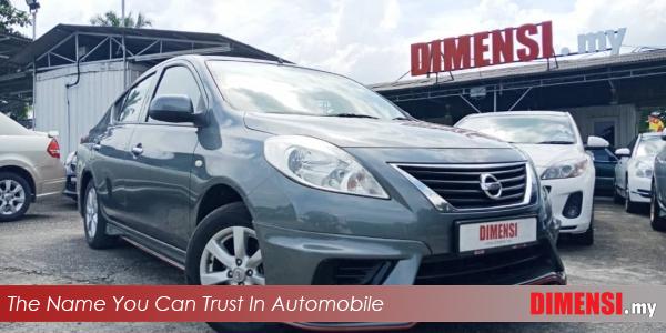 sell Nissan Almera 2014 1.5 CC for RM 36800.00 -- dimensi.my