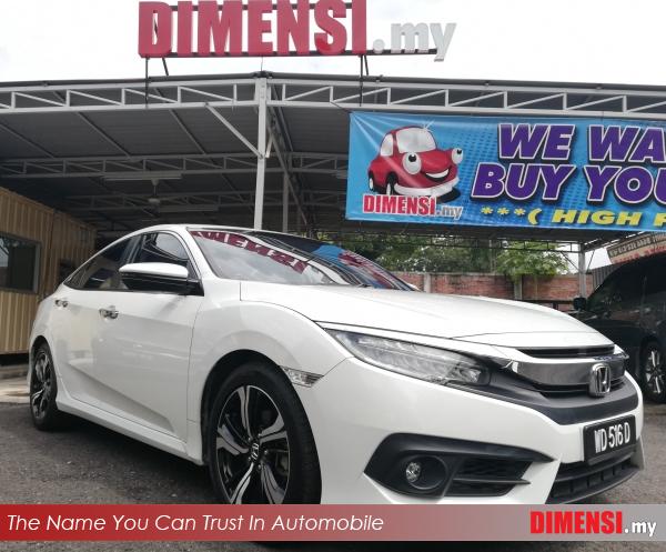 sell Honda Civic 2016 1.5 CC for RM 101900.00 -- dimensi.my