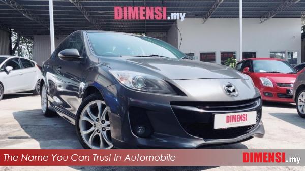 sell Mazda 3 2012 2.0 CC for RM 49800.00 -- dimensi.my