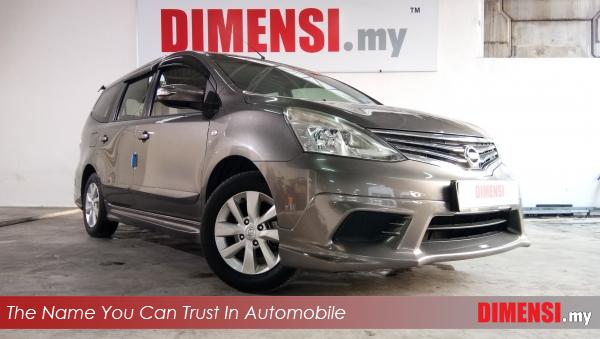 sell Nissan Grand Livina 2015 1.6 CC for RM 54800.00 -- dimensi.my