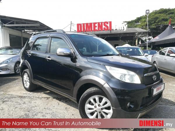 sell Toyota Rush 2011 1.5 CC for RM 37800.00 -- dimensi.my