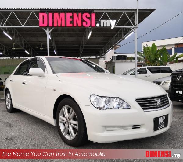 sell Toyota Mark X 2006 2.5 CC for RM 39900.00 -- dimensi.my