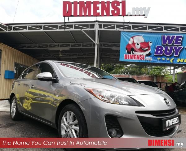 sell Mazda 3 2013 1.6 CC for RM 46900.00 -- dimensi.my