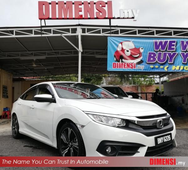 sell Honda Civic 2016 1.5 CC for RM 95900.00 -- dimensi.my