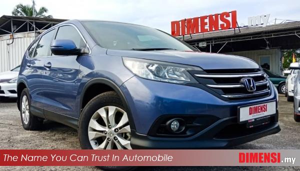 sell Honda CR-V 2013 2.0 CC for RM 78900.00 -- dimensi.my